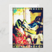 周馬メリー夏フラッシュバックデジタルアート シーズンポストカード (正面/裏面)