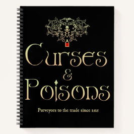 呪いと毒スパイラルノート ノートブック