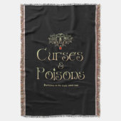 呪いと毒 スローブランケット (正面縦)