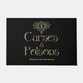 呪いと毒 ドアマット (正面)