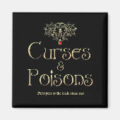 呪いと毒 マグネット (正面)