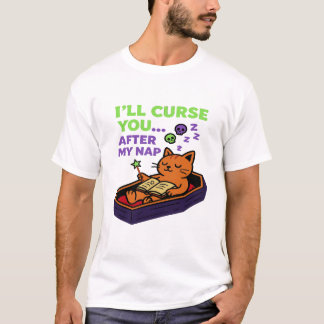 呪いの昼寝 Tシャツ