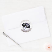 呪いアイマッシュルームシール ラウンドシール (封筒)