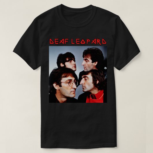 呪われたクラシックロックパロディノックオフブランドポーザーF Tシャツ (デザイン正面)