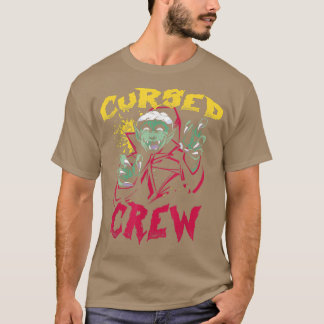 呪われたクルー幽霊のよく出るブウィッチハウスハロウィーン Tシャツ