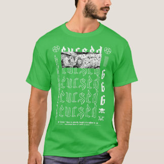 呪われたストリートウェアスタイル Tシャツ
