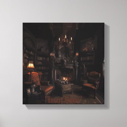 呪われたボリューム キャンバスプリント (正面)