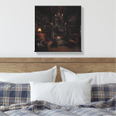 呪われたボリューム キャンバスプリント (インサイチュ (寝室))