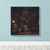 呪われたボリューム キャンバスプリント (インサイチュ (ウッドフロア))