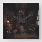 呪われたボリューム スクエア壁時計 (正面)