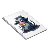 呪われたミルクカートン牛 ノートブック (右側)