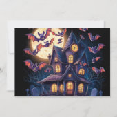 呪われた屋敷の夜 招待状 (正面)