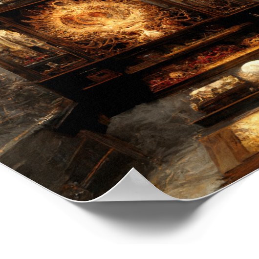 呪われた祭壇2暗いファンタジーアートポスター ポスター (角)