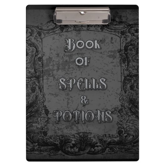 呪文の書 クリップボード (正面)