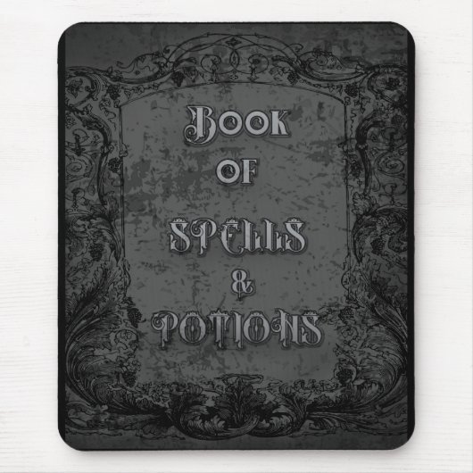 呪文の書 マウスパッド (正面)