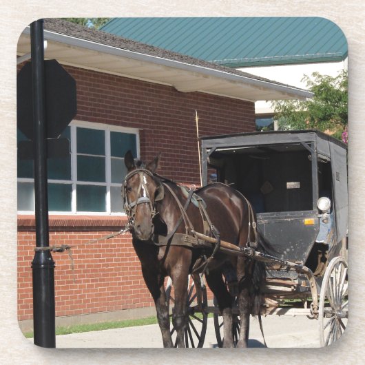 呪文の際ストップに愛馬が付くストップこと コースター (正面)