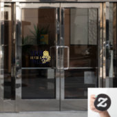 呪文ストップ屋でのハロウィーン ウィンドウサイン (オフィスドア)