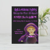 呪文ハローウィンパーティ 招待状 (スタンド正面)