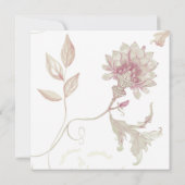 呪文フラット セーブ・ザ・デート カード (裏面)