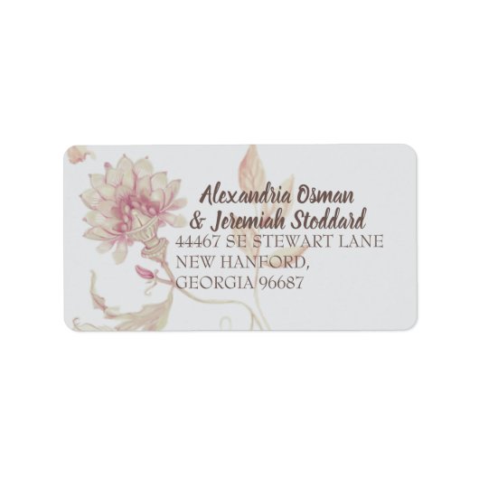 呪文メーリングのラベル ラベル (正面)