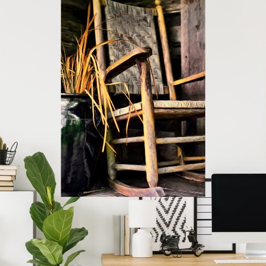 呪文来のスタイルポスターを絵画設定する ポスター (ホームオフィス)