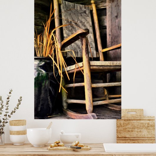 呪文来のスタイルポスターを絵画設定する ポスター (キッチン)