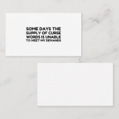 呪文要求 名刺 (正面/裏面)