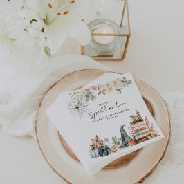 呪文 | ハロウィーンブライダルシャワー スタンダードカクテルナプキン