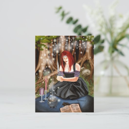 呪文 ポストカード (スタンド正面)