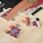 呪文、「Gazette du Bon Ton'のためのイラストレーション ジグソーパズル (側面)