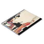 呪文、「Gazette du Bon Ton'のためのイラストレーション ノートブック (左側)