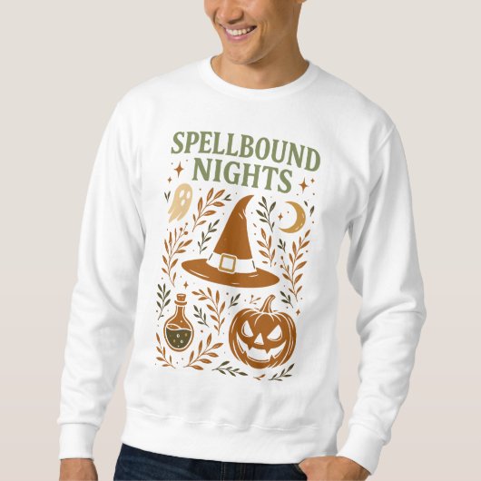 呪縛された夜ハロウィーン スウェットシャツ (正面)