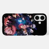 呪術廻戦 アイコニックキャラクター アニメスマホケース Case-Mate iPhoneケース (裏面 (横))