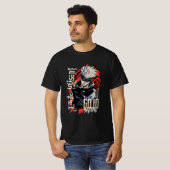 呪術廻戦 メンズTシャツ 黒Tシャツ Tシャツ (正面フル)