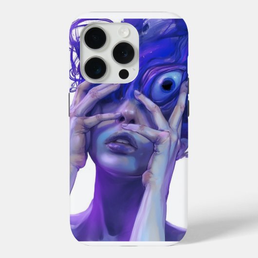 呪術廻戦 五条悟 六眼発動 - 最強の尊 Case-Mate iPhoneケース (裏面)