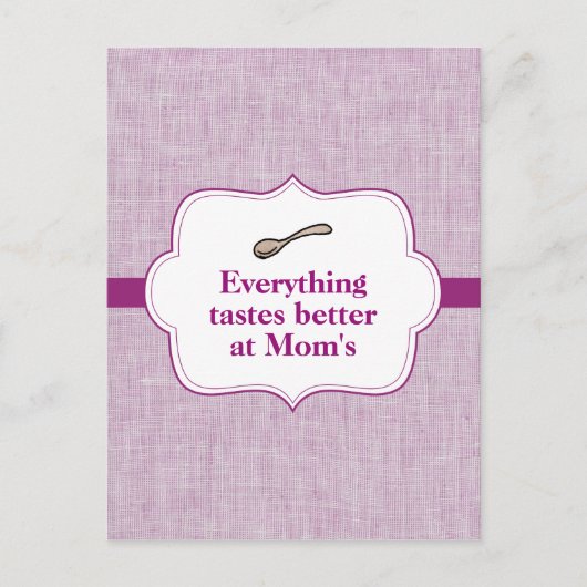 味が好い ポストカード (正面)