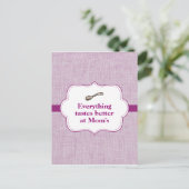 味が好い ポストカード (スタンド正面)