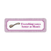 味が好い ラベル (正面)