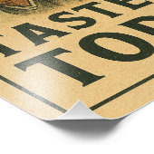 味とトップスピンの紳士のためのピックボールの贈り物 フォトプリント            (角)