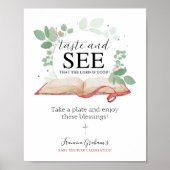 味と主が良い食べ物のしるし( ポスター (正面)