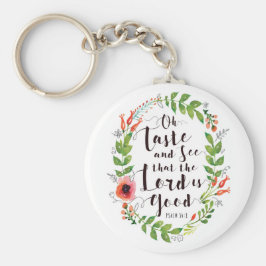 味と主の良さを見る キーホルダー