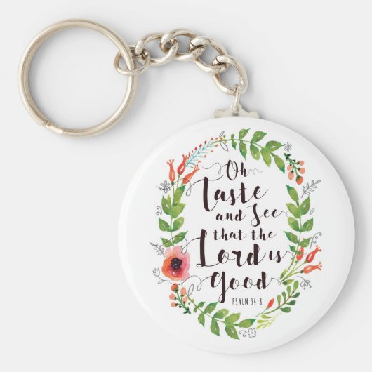 味と主の良さを見る キーホルダー (正面)