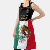 味のホーム&メキシコ国旗，メキシコ/料理 エプロン (インサイチュ)