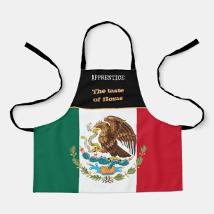 味のホーム&メキシコ国旗,メキシコ/料理 エプロン
