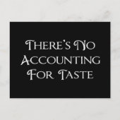 味の会計が無い ポストカード (正面)