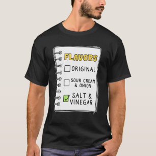味の塩最高のと酢の選択 Tシャツ