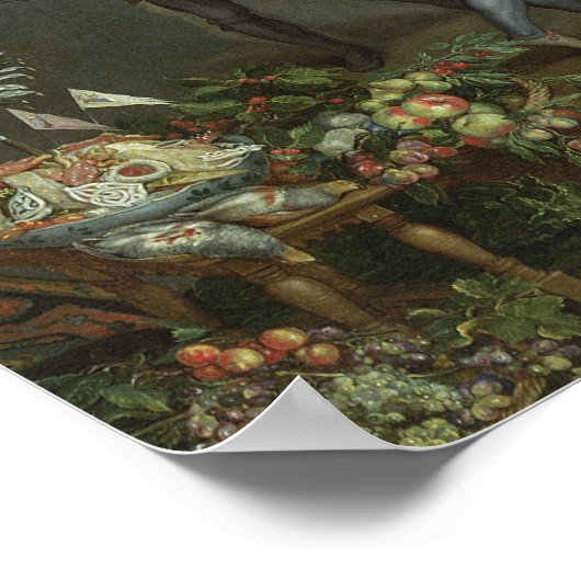 味の寓話 ポスター (角)