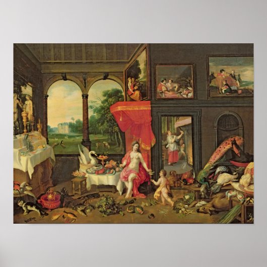 味の寓話 ポスター (正面)