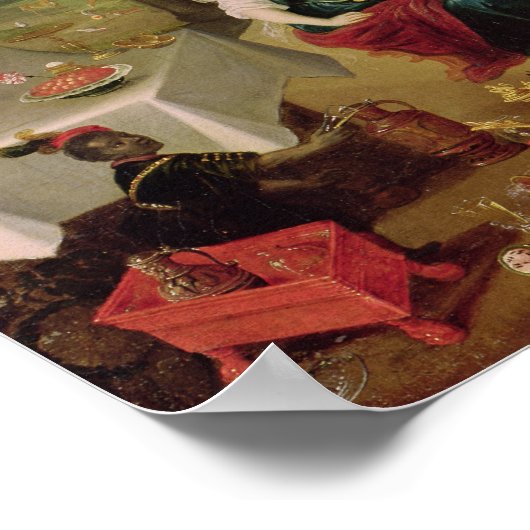 味の寓話 ポスター (角)