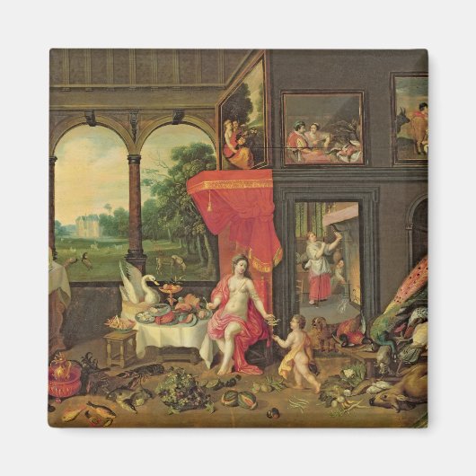 味の寓話 マグネット (正面)